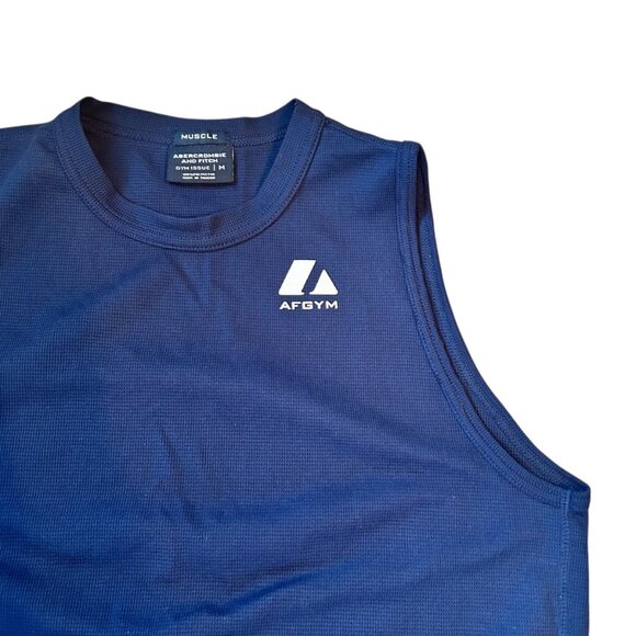 Vintage Abercrombie And Fitch Y2K Gym Issue Muscle Tank Top M - Picture 2 of 4